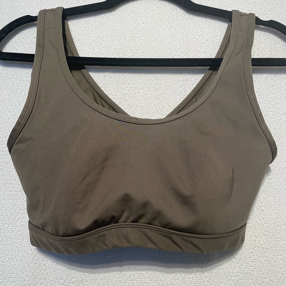 Offline by Aerie Green Sports Bra